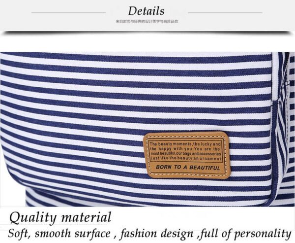 Feminine Canvas Backpack - Image 15