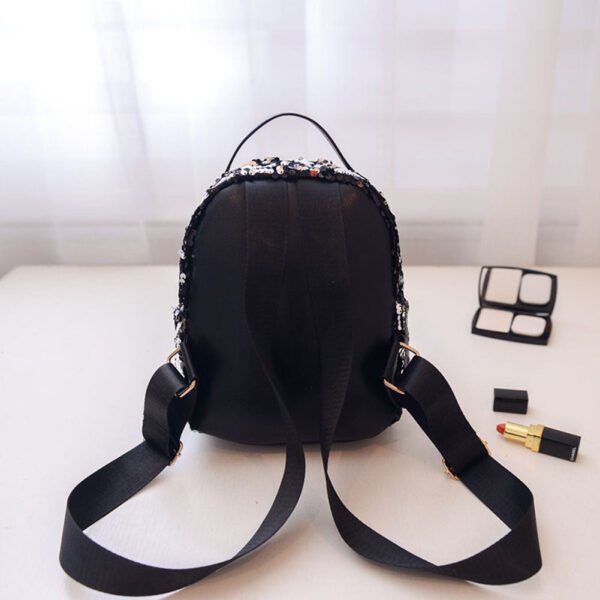 PU Leather Sequins Backpack - Image 13