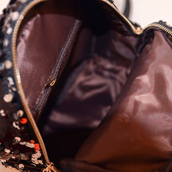 PU Leather Sequins Backpack - Image 18