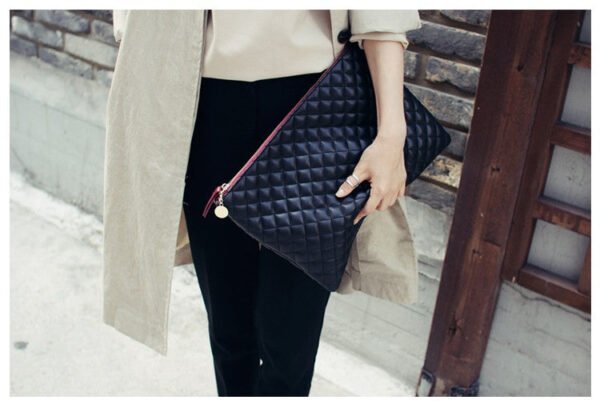 Pure Leather Stylish Clutches For Fashionable Ladyes - Image 25