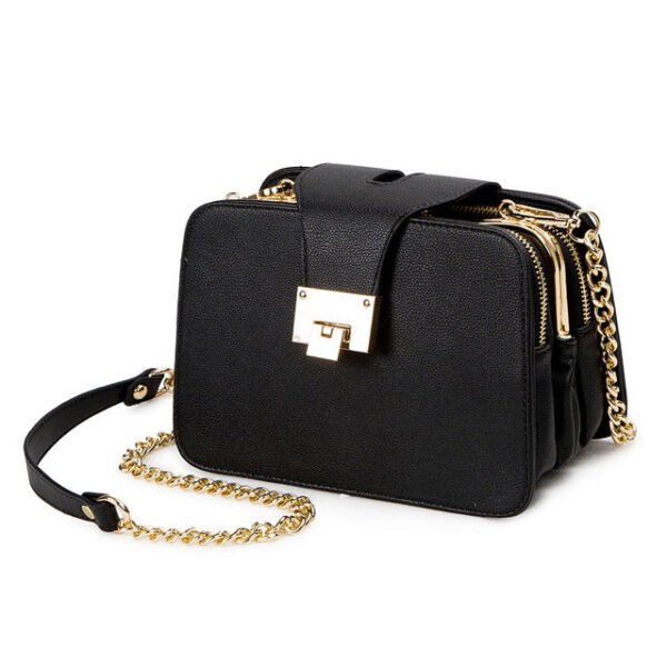 Chain Strap Flap Designer Shoulder Bag - Image 2