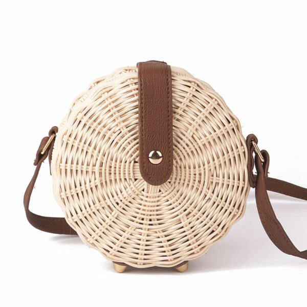 Bohemian Bali Rattan Beach Straw Bag