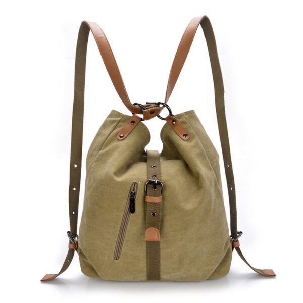 Canvas Shoulder Bag for Women - Image 9