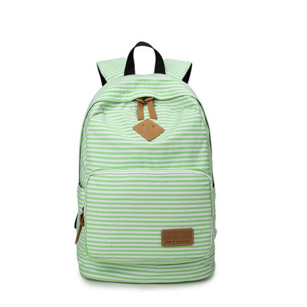 Feminine Canvas Backpack - Image 5