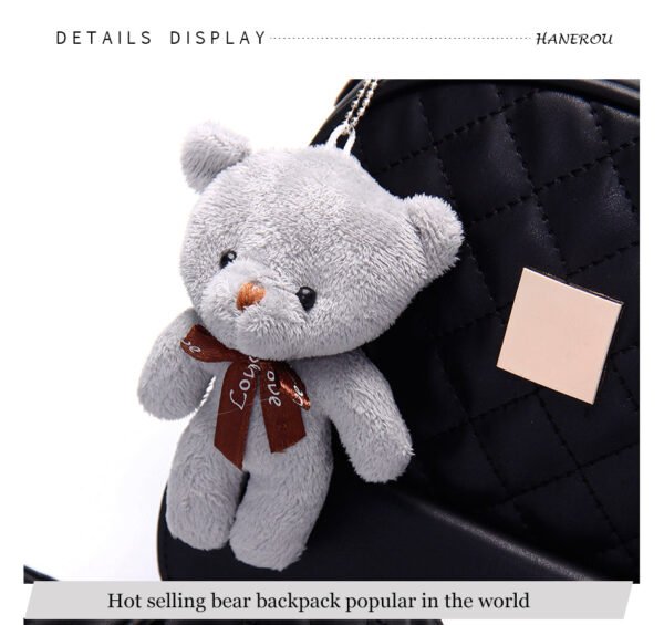 Bear Backpack For Girls (3 Pcs) - Image 11