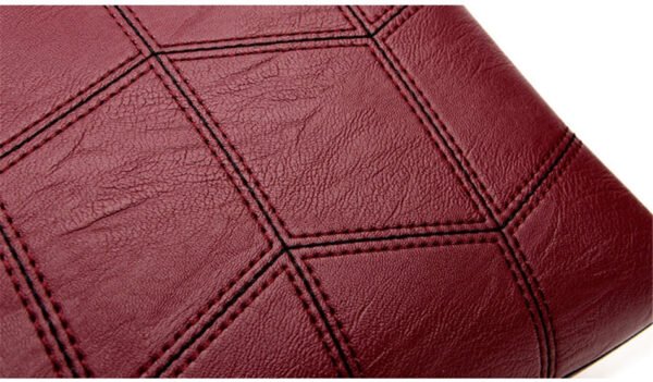 Genuine Leather Casual Tote Handbag - Image 14