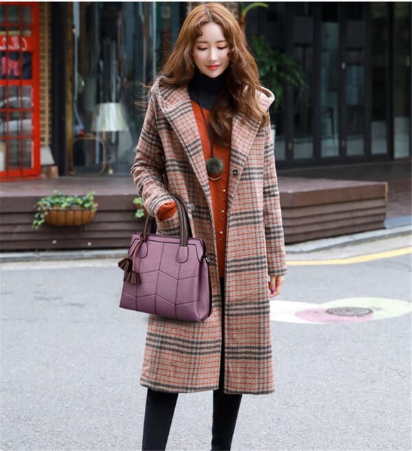 Genuine Leather Casual Tote Handbag - Image 28