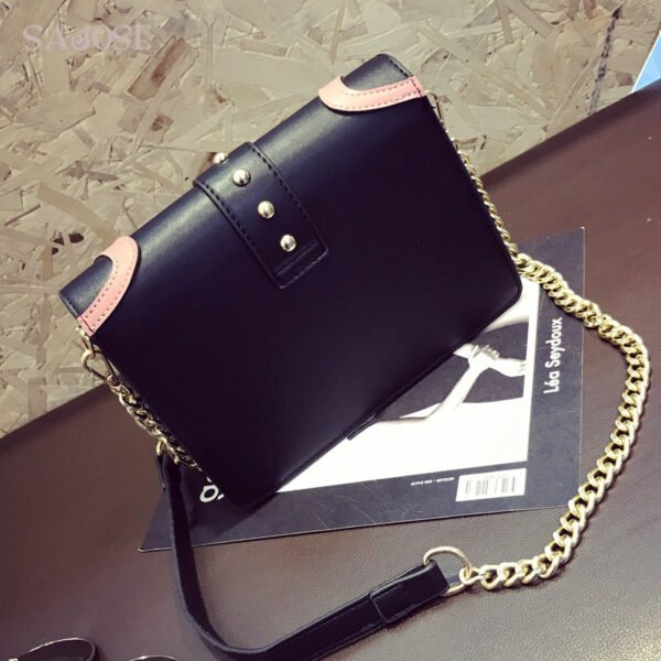 Fashionable Leather Shoulder Bag - Image 6