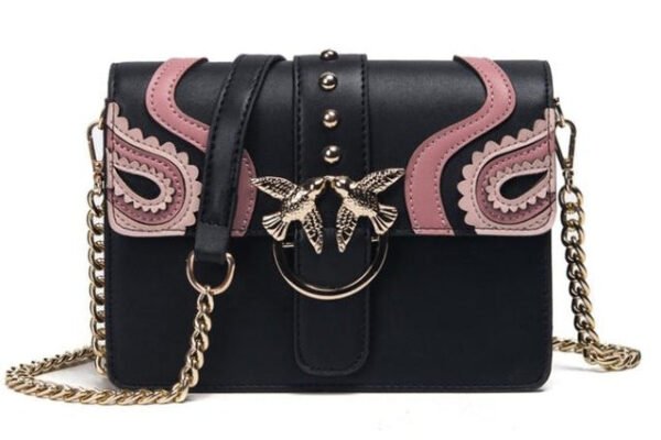 Fashionable Leather Shoulder Bag - Image 3