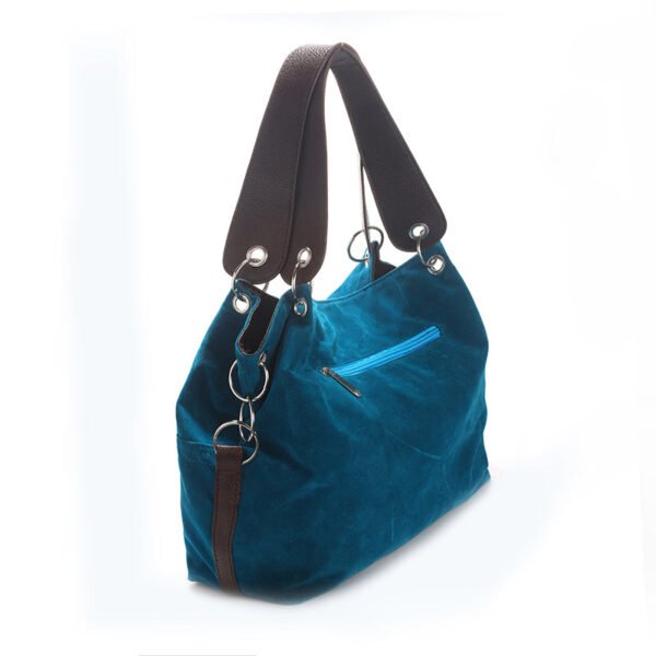 Large Capacity Corduroy Tote Bag - Image 9