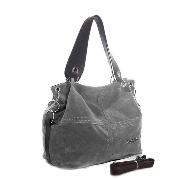 Large Capacity Corduroy Tote Bag - Image 6