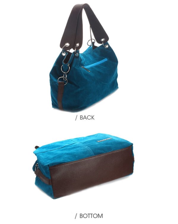 Large Capacity Corduroy Tote Bag - Image 13
