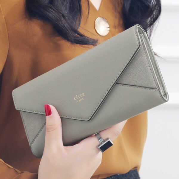 Envelope Designer Clutch Wallet - Image 4