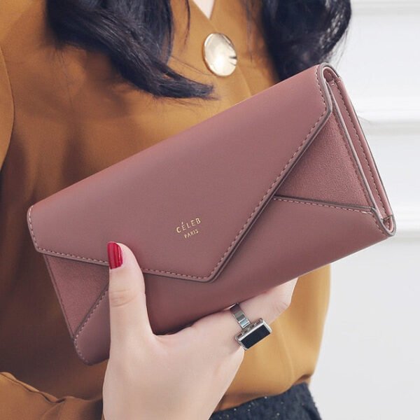 Envelope Designer Clutch Wallet - Image 5
