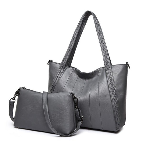 High Quality Vegan Leather Shoulder Bag - Image 4