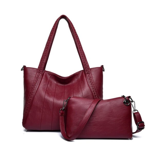 High Quality Vegan Leather Shoulder Bag - Image 7