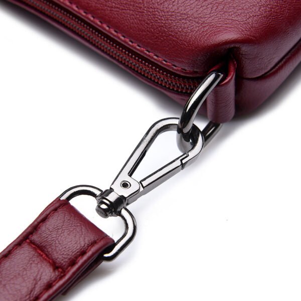 High Quality Vegan Leather Shoulder Bag - Image 16