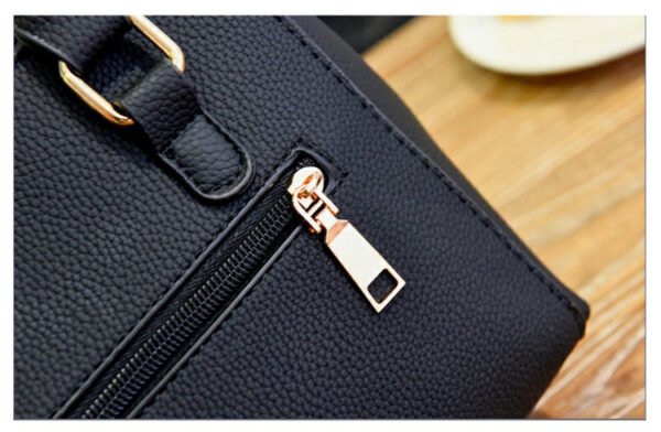 Hairball Ornaments Totes Solid Sequined Handbag - Image 15